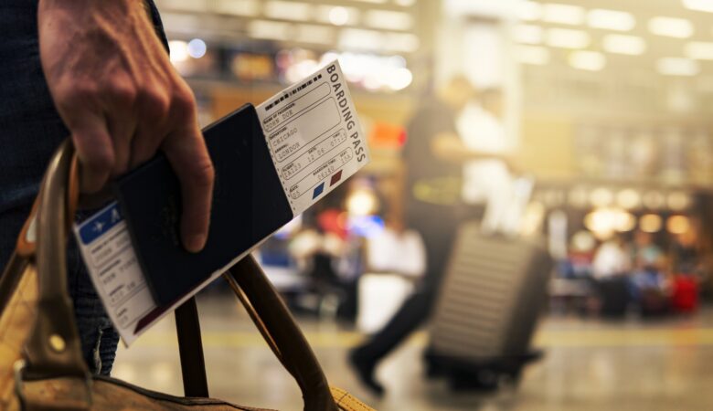 boarding pass for the UK